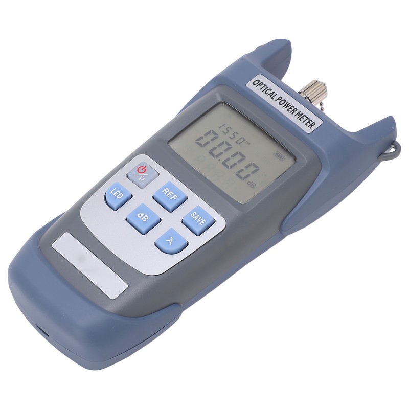 Optical Fiber Power Meter Optic Cable Tester ‑50~+26dbm with LED
