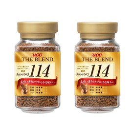 UCC The Blend 114 Instant Coffee Jars 90g x 2 Count