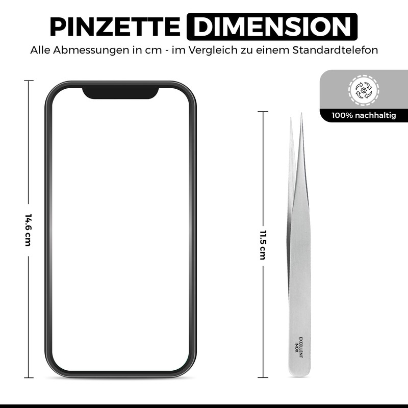 Precision Tweezers - Non Magnetic - for Welding, Experimental Work,