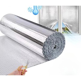 StepTidy Window Insulation Film – Double-Sided Aluminum Foam for Sun Blocking, Home & Travel Storage