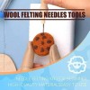 Needles Wool Felting Tool Kit with 3 Sizes Felting Needles