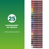 Set of 25 Cray Pas Expressionist Oil Pastel, Assorted Colours