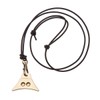 Logan Whistles Turbo Whistle Solid Brass and Leather Strap