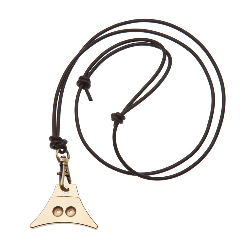 Logan Whistles Turbo Whistle Solid Brass and Leather Strap