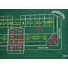 New Casino Craps Green Felt Layout 36" X 72"