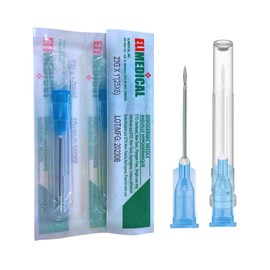 Elimedical Disposable Needle for Animal, Pet and Industrial Dispensing, 23G x 1", 100pcs/box NDL2325
