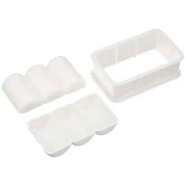 EBM錦化成 俵むすび押し型 3ヶ取 出来上がり:φ34×H35mm