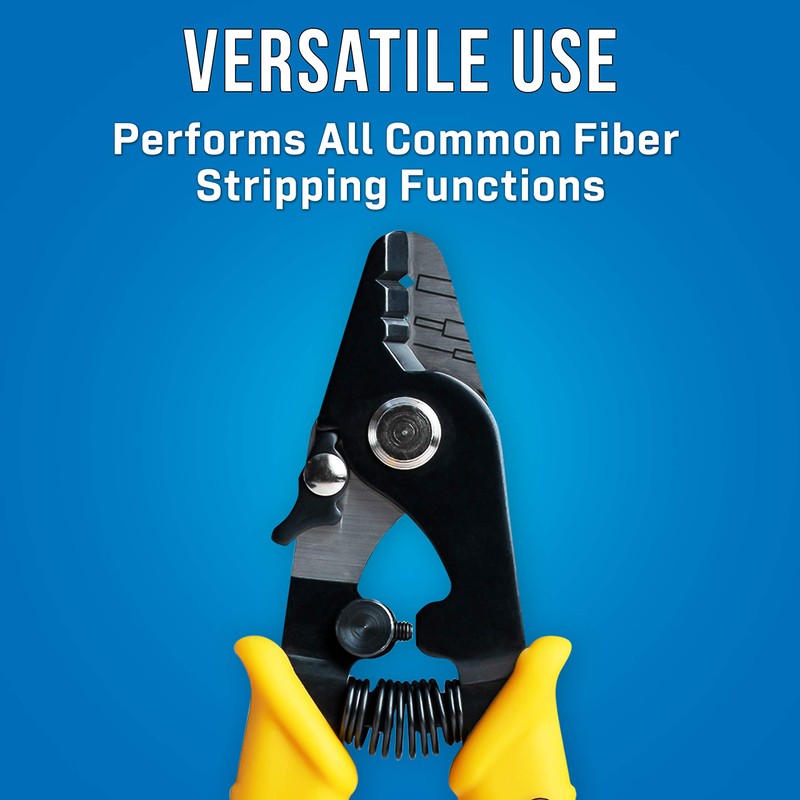 Jonard Tools JIC-375 Three Hole Fiber Optic Stripper – Strips