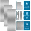3 Pieces Stainless Steel Cake Scraper 10 Inch and 9