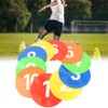 10 Pcs Football Training Equipment Signs Discs Signs Disc Markers