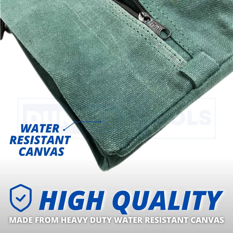 Dunnet Tools 24" Canvas Tool Bag Diy Storage Heavy Duty