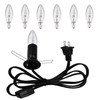 Tiqian Himalayan Salt Lamp Cord - 25W Dimmable Halogen Replacement