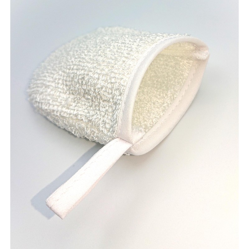 Silk Mitt Puff for Face Wash