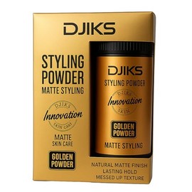 DJiks Hair Styling Powder, Matte Finish Volume Effect, 20 gr