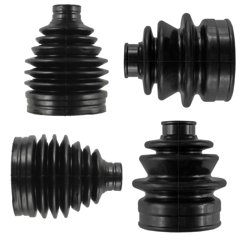 Caltric 2 Rear Axle Outer And Inner CV Boot Kit