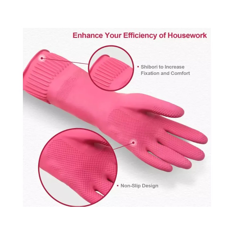 Mamison Kitchen Gloves korea mamison Gloves Long Dish Washing Latex