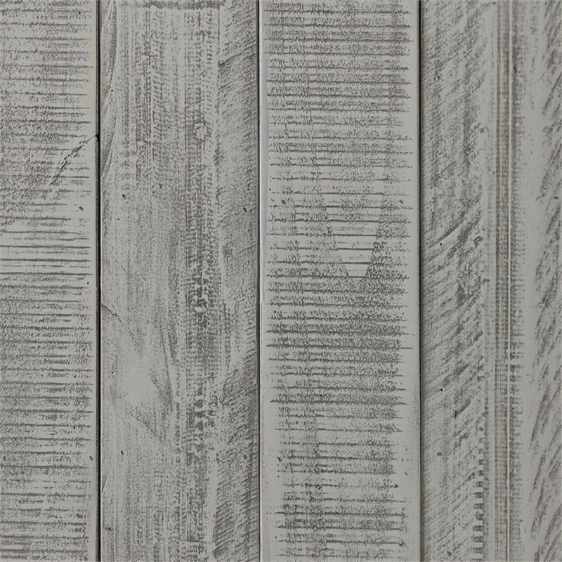 Arden 2-Drawer Wood Nightstand - Driftwood Gray, Rustic Finish with