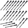 ThtRht 20 Pack PC Cooling Fan Screws Mounts Screwless Post