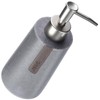 Sealskin Pierra Soap Dispenser, Polyresin, Grey, 7.4 x 18.5 x
