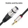3.5mm to XLR Cable, Professional 1/8 Inch Jack Stereo to