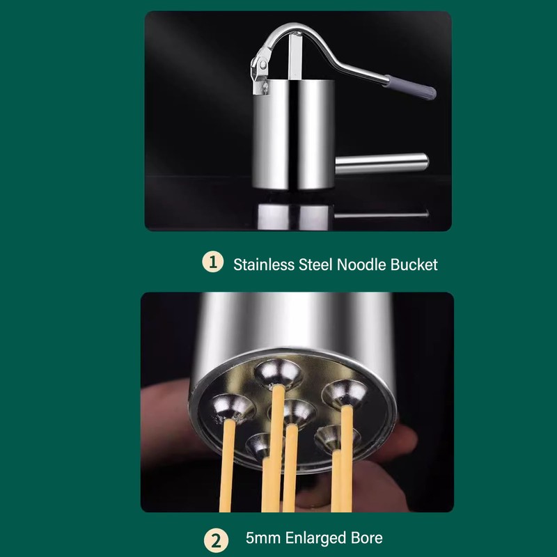 Manual Noodles Press Machine Household Stainless Steel Multifunctional Pasta Noodle