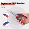 WORKPRO 7-Inch Long Reach Needle Nose Pliers Mini Small Extra