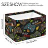 WELLDAY 1PCS Storage Basket Gamepad Large Foldable Storage Bin Cube