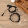 Throat Control Microphone Mic Earpiece Headset for Walkie Talkie UV