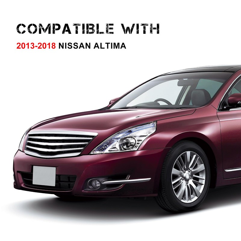 PEVAST Right Passenger Side Sun Visor Compatible with Nissan Altima