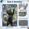 GudaAphrmix Sisal Cat Scratching Pad - Shedding-Resistant Wall Scratcher Mat