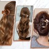 Small Flat Hair Clips for Women, 2 Pcs Hair Clip