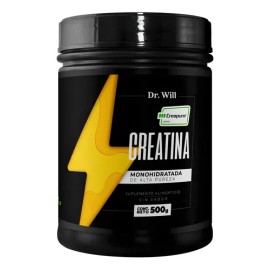 Creatina Monohidratada Creapure 500 G Sin Sabor Dr. Will R L