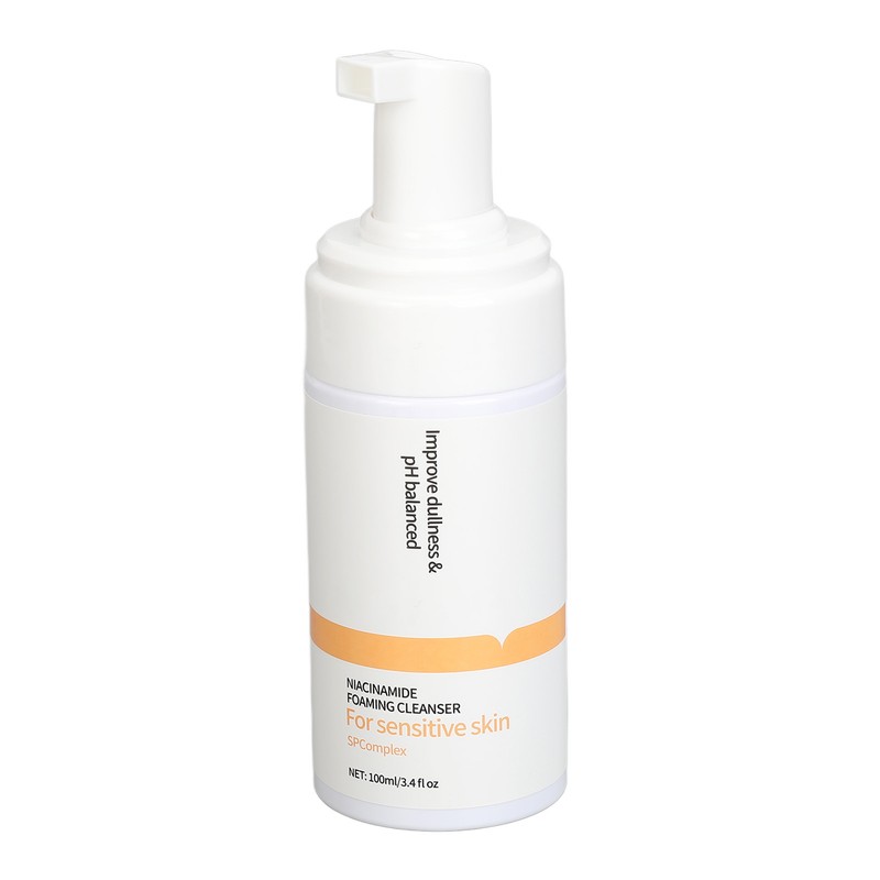 Niacinamide Facial Cleanser Deep Cleansing Brightening Whitening Vitamin C Foaming