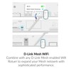 D-Link WiFi Range Extender Mesh Gigabit AC1750 Dual Band Plug