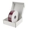 MEEDEE Burgundy Grosgrain Ribbon 1-1/2 Inch Grosgrain Hair Ribbon 50