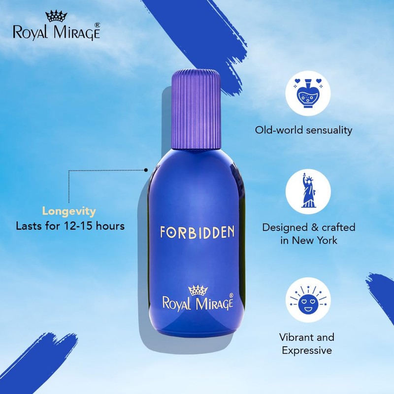 Royal Mirage Forbidden 100ml EDT Spray