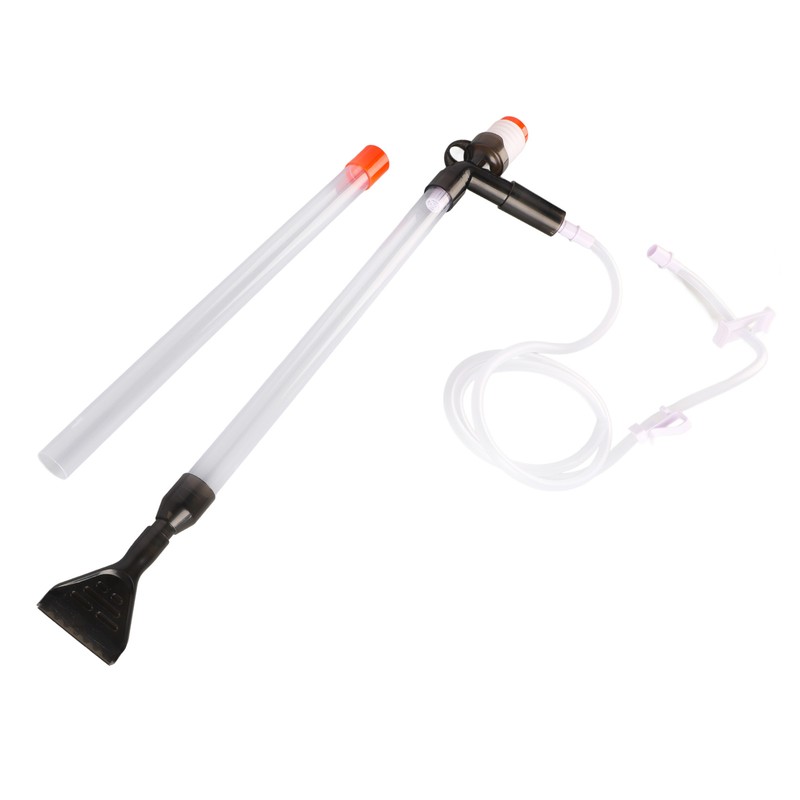 Manual Aquarium Water Changer Safe Efficient Fish Tank Gravel Cleaner