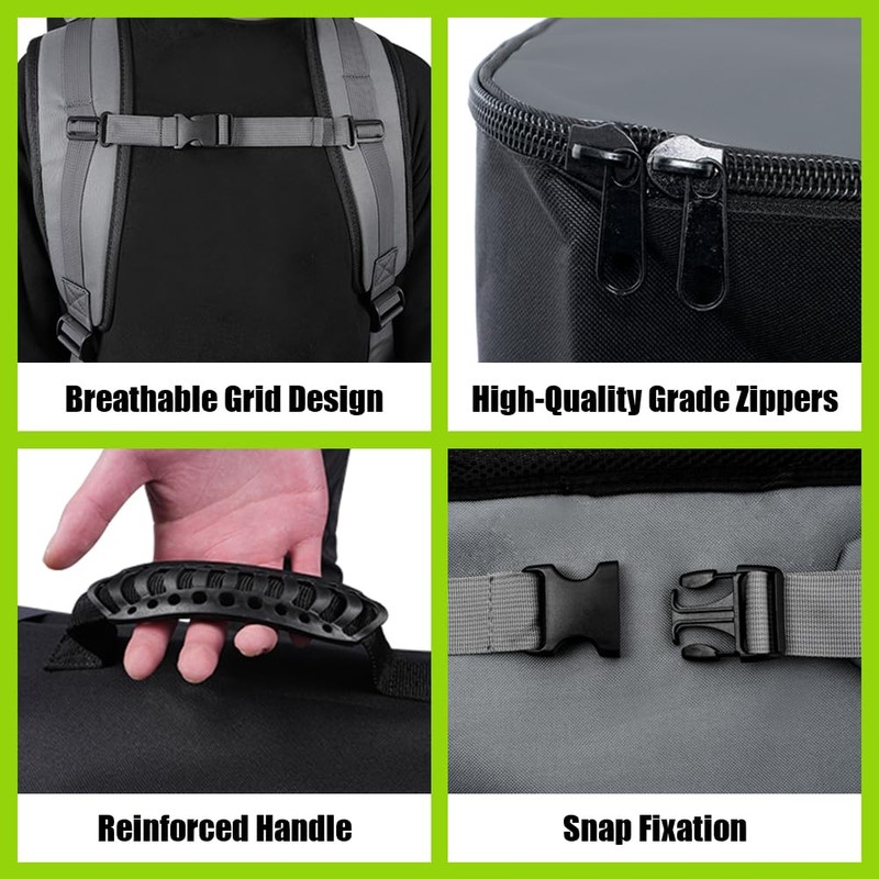 SkyPath iSUP Bag, Paddle board Backpack Bag, Travel Carrying Backpack,