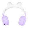 Rabbit Ear Headsets LED Light Headphones Cute Lightweight Adjustable Headband