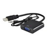 APICH Adaptador HDMI a VGA con Audio Aux 3.5mm, Convertidor