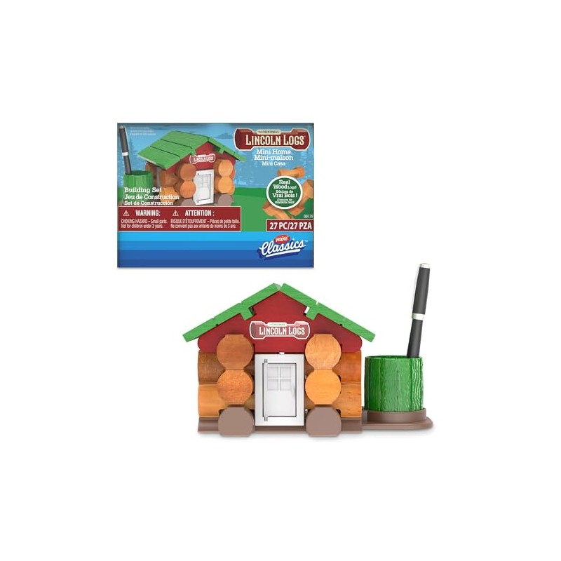 Lincoln Logs Mini Home Building Set