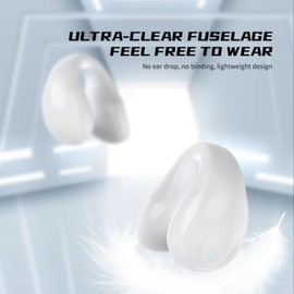 Wireless Earbuds Bluetooth 5.3 Headphones, True Wireless Stereo in-Ear Earphones with LED Power Display Charging Case, IPX7 Waterproof Earbuds with Microphone for Sports Running Gym