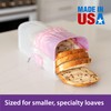 Buddeez Bread Buddy for Small Specialty Loaves, Bread Box, Bread