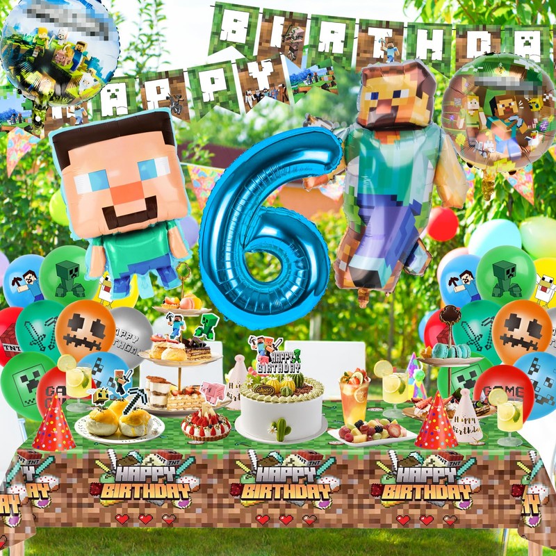 Balloons Birthday Children, Minr Birth-day Decoration 6 Years Boy Girl