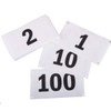 Azarxis Running Bib Competitor Numbers with Safety Pins, Tyvek Tearproof