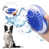 Fur Magic Dog Bath Shower Brush, Pet Grooming and Massage
