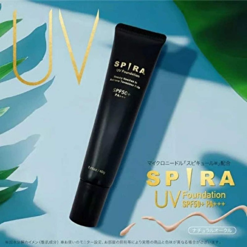 SPIRA UV Foundation, Natural Ochre, SPF50+, PA+++, 1.4 oz (40