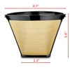 Medelco #4 Cone Permanent Coffee Filter