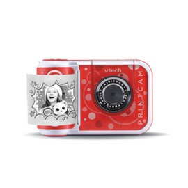 VTech KidiZoom Print Cam - Instant Kids Camera with Print Function, Selfie and Video Function, Effects, Games and Much More - For Children Aged 4-12 Years