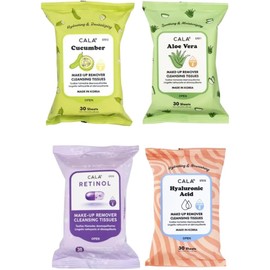 Toallitas desmaquillantes Cala mod82589 – Pack de 4, limpieza profunda e hidratación